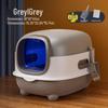Smart UV Sterilization Large Enclosed Anti-Splash Cat Litter Box
