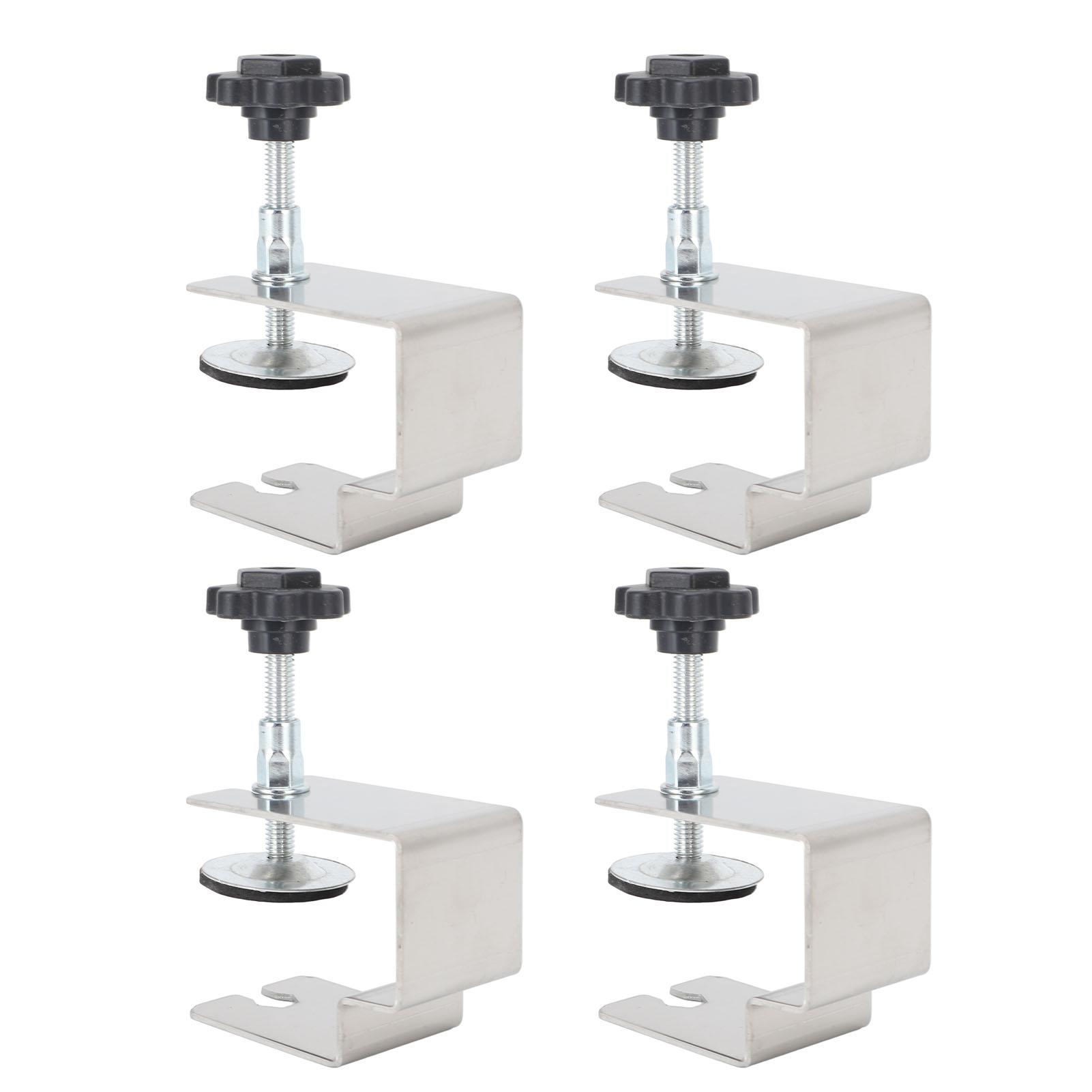 4 шт. Струбцина для фиксации панели ящика из нержавеющей стали в форме лука для установки передней части ящика