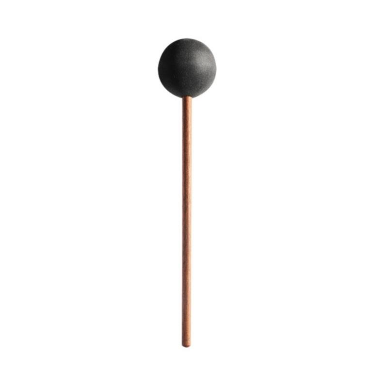 Round Head Friction Gong Mallet Whale Sounds Gong Resonant Mallet Sound Healing Silicone Gong Mallet for Large Gong large