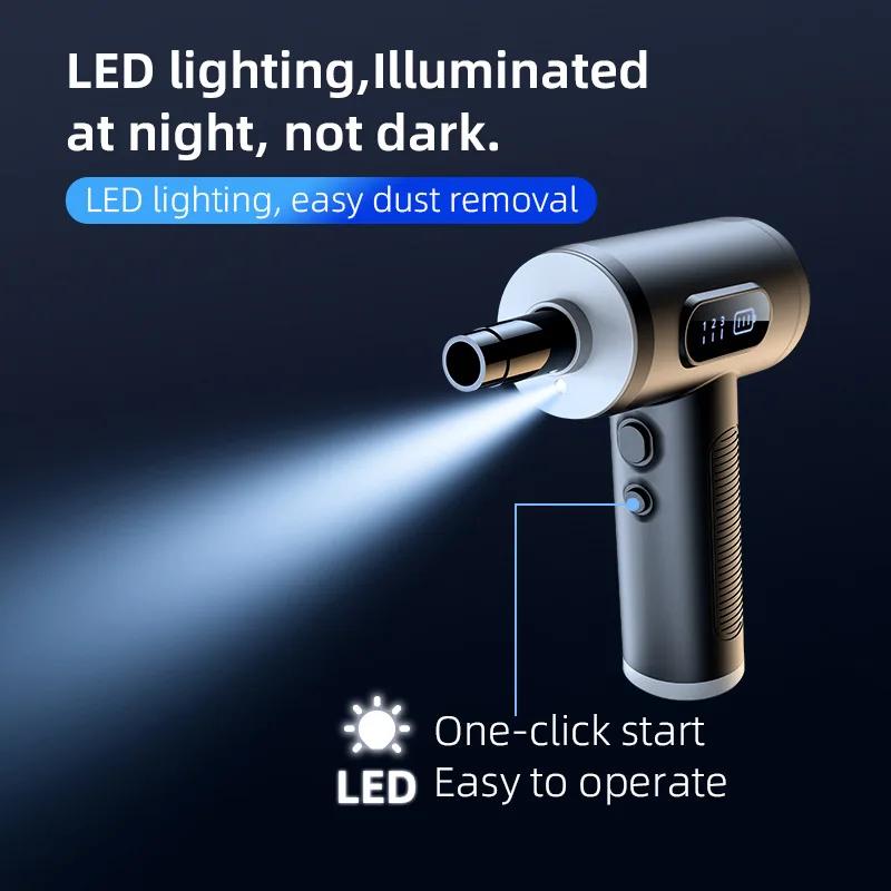 50000RPM Car Vacuum Cleaner Handheld Powerful Pump Mini Cordless Cleaner Super Strong Robot Wireless Vacuum Cleaner And Blower