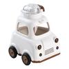 Kids Car Water Bottle with Straw Strap 600ml BPA-Free Leak-proof Straw Cup