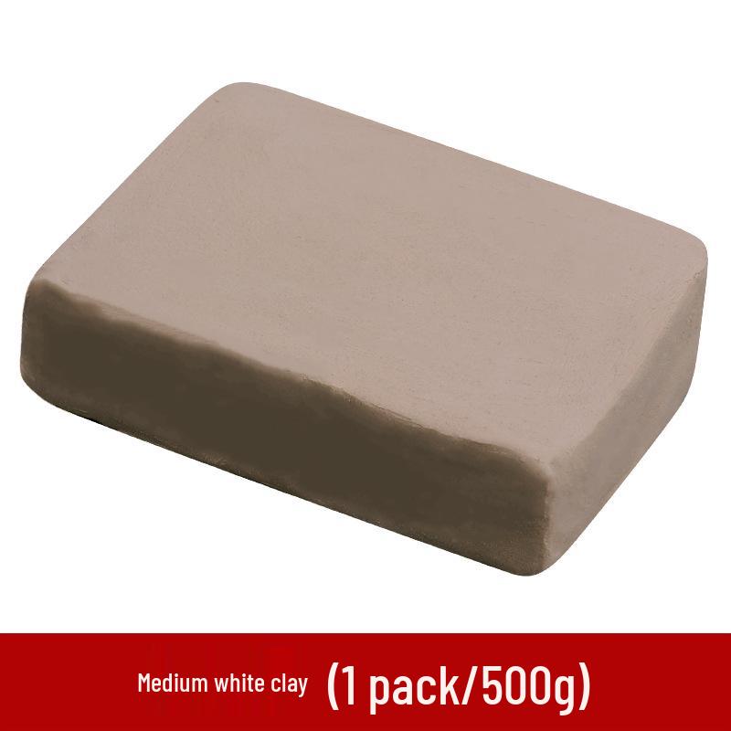 Hochweißes Kaolin Kaltkeramik für Schüler - Ideal für handgefertigte Skulpturen und Porzellanarbeiten