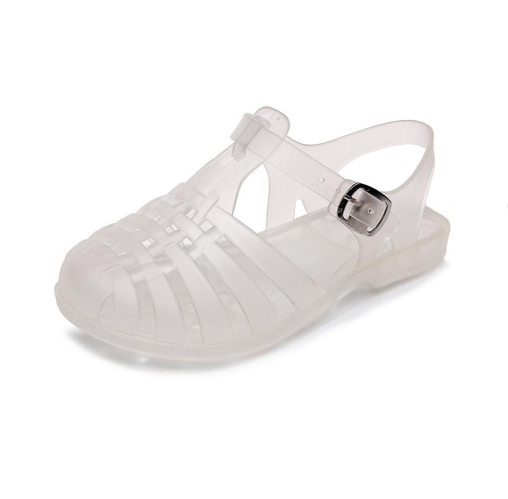 Kids Shoes Summer Sandals Baby Girls Toddler Soft Non-slip Princess Shoes Kids Candy Jelly Beach Shoes Boys Casual Roman Sandals