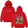 Gorillaz Hoodie Men Women Hip Hop Fashion Oversized Fleece Hoodies Men's Gothic Rock Alternative Hooded Sweatshirt