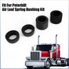 Fits Peterbilt Low Air Leaf Spring Bushing Replace Set # 03AL1 Screw Bush Black-