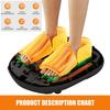 Electric Foot Massage Machine Kneading Air Compression Foot Massager with Heating Vibration Relax Foot Household Gift