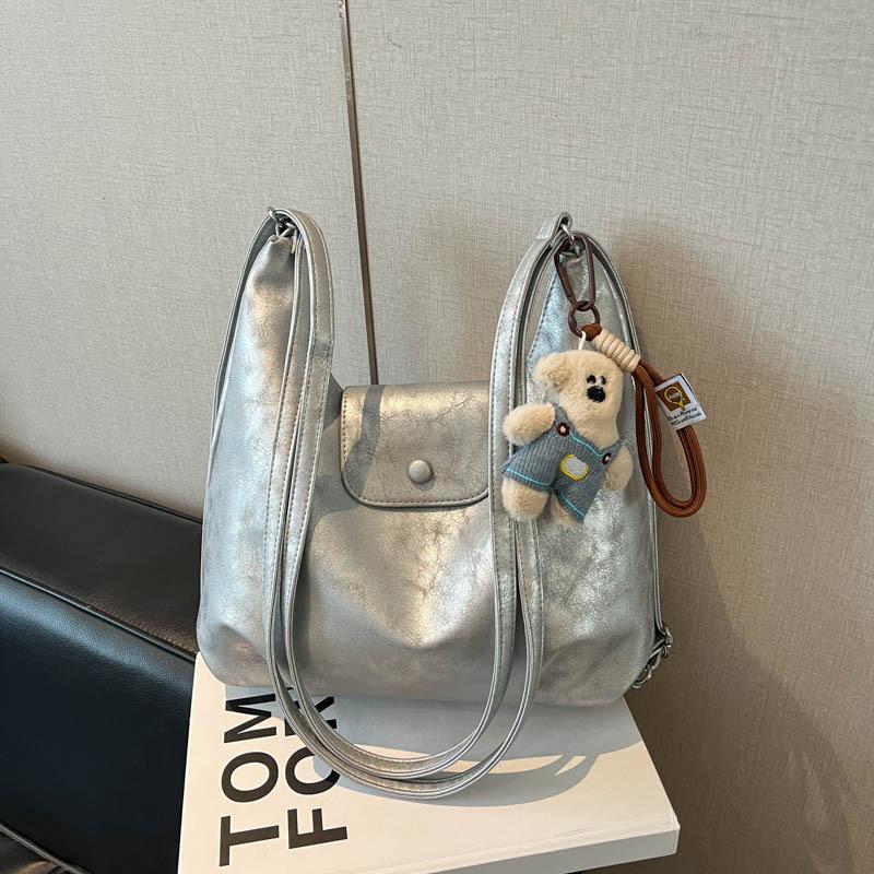 Schoolbag Commuter Bag Women's 1011 New Backpack Premium Texture Travel Backpack Large Capacity Shoulder Messenger Bag
