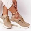 Sports and leisure shoes summer new thick-soled wedge casual shoes strap mesh sneakers