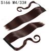 LISI HAIR Synthetic Fibers Are Clipped Onto A Ponytail Hairpin To Extend The Length of A Woman's Hair At High Temperature