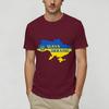 Ukraine Ukrainian Flag Tshirt Summer Hipster Tshirts Couple Cotton Comfortable Tees Shortsleeved Street Style Tshirt