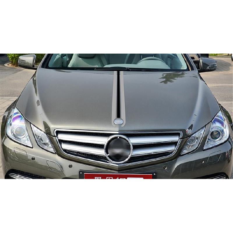 New 130X12.1CM Car Hood Racing Stripes Lines Decals Stickers for BMW Mercedes Benz