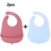 Baby Bib Adjustable Waterproof Bibs Babies Soft Edible Silicone Newborn Saliva Dripping Towel Drooling Children Scarf BPA Free