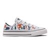 Converse Chuck Taylor All Star Low Top Canvas Shoes Kids Sneakers White Orange Multicolor 672440C