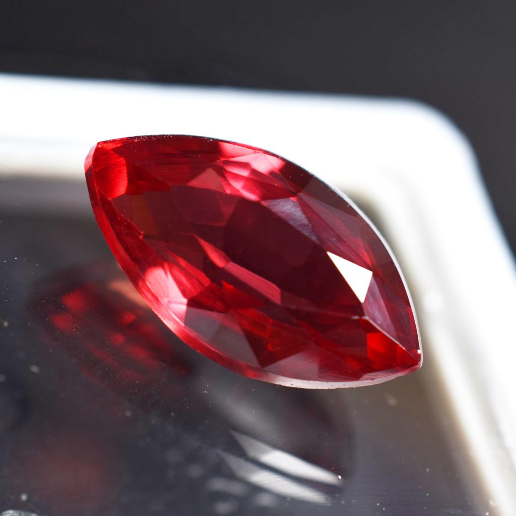 Orange Sapphire 10.5 Ct Natural Unique Marquise Cut Loose Gemstone