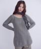 OAFISH Hachi Strickkleid, Stein