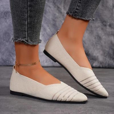 Chaussures pour femmes 2024, chaussures vulcanisées à enfiler, tendance, plates et décontractées, à bout pointu et à talons bas