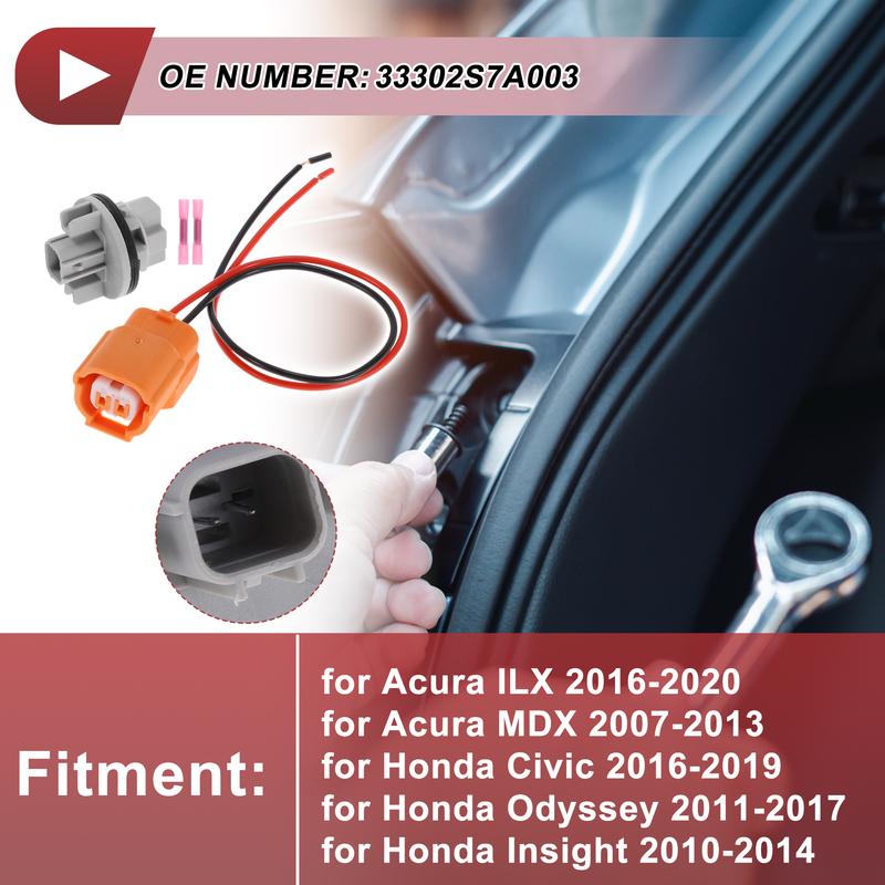 X Autohaux Turn Signal Light Socket Wiring for Acura ILX 2016- No.33302S7A003