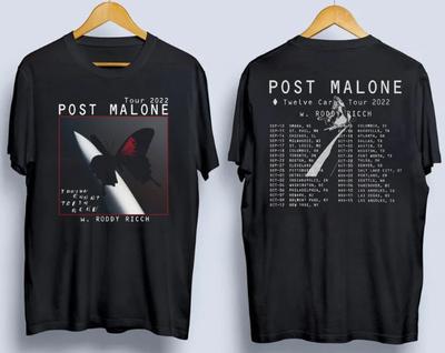 Twelve Carat Toothache 2022 Post Malone W. Rooddy Ricch Unisex T-Shirt Unisex T-Shirt