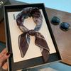 Cashew small square scarf silk scarf women's spring and autumn summer headscarf headband Korean version printed cotton and linen scarf decorative scar