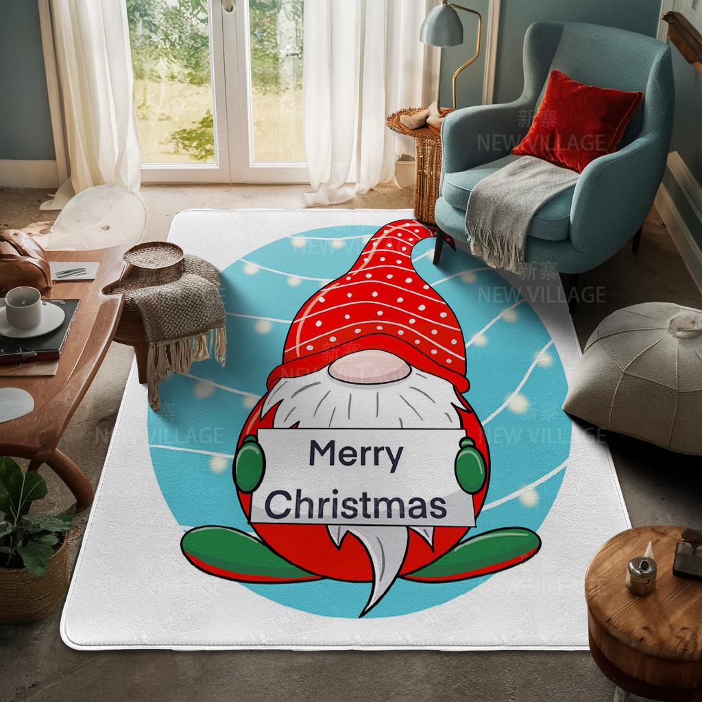 Koberec ke vchodu do domu Rohožka ke dveřím do domu Obývací pokoj Vana Koupelna Protiskluzové koberce s absorpcí vody vana Veselé Vánoce zima