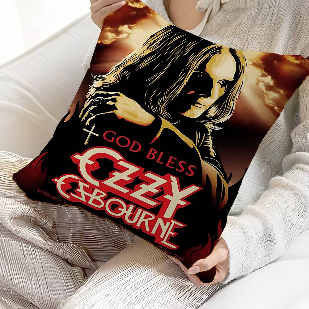 Music Band O-Ozzy Osbourne Pillowcases Home Bedding Decorative Pillow Cover Wedding Super Soft Pillow Case