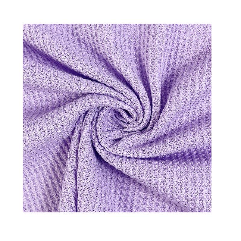 Tessuto Jacquard Elasticizzato per Abbigliamento Sportivo a Forma di Waffle all'Ananas