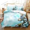Stampa 3D Gioco Decorazione Online Set Biancheria da Letto Copripiumino Set Letto Coperta Federa Piumone king Queen Size Ragazzi Adulti Biancheria da Letto029