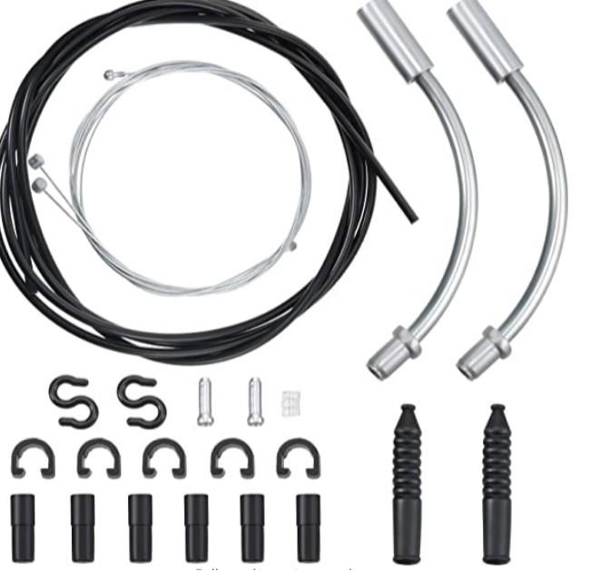 Bicycle Brake & Shifter Cable Housing Set - Universal 5mm/4mm for Mountain/Road Bikes