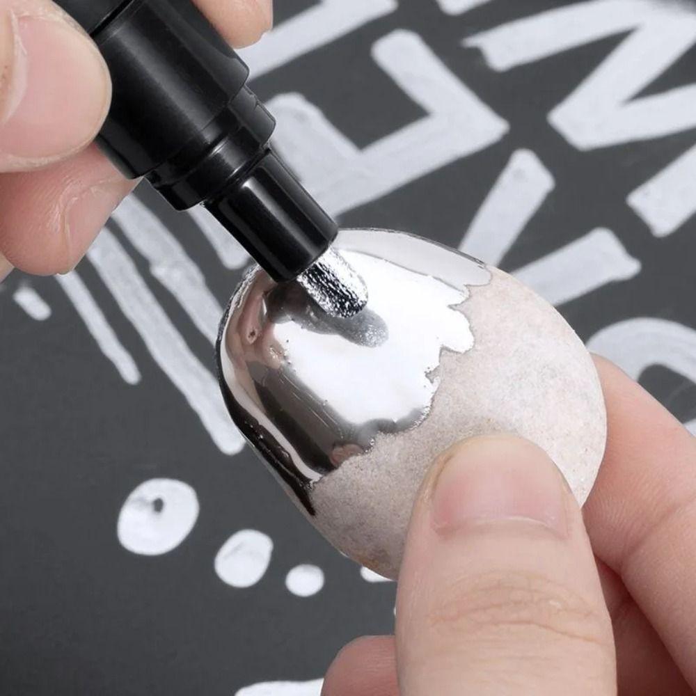 Permanent Art Marker Paint Pen Art Craftwork Pen Reflect Markers Pen New Chrome Mirror Marker Pen