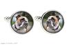Bulldog, English Bulldog, British Bulldog - cufflinks in a box, handmade jewelry, product of the Art-Dog brand