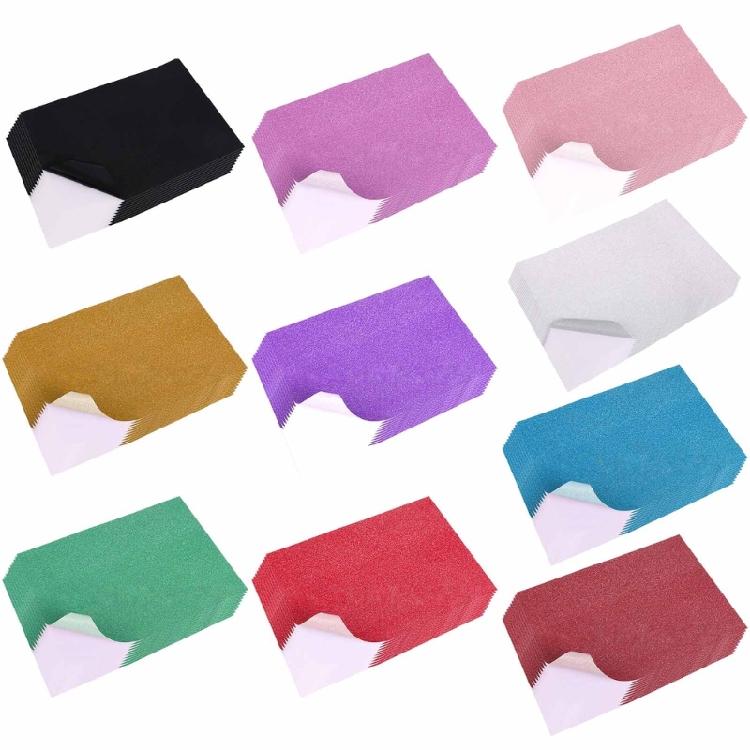 Glitzerkarton Papier Aufkleber DIY Kunstprojekte Hochzeit Geburtstagsfeiern Dekorationen