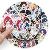 52-Piece Blue Lock Anime Stickers Set for Laptops, Headphones & Storage Boxes