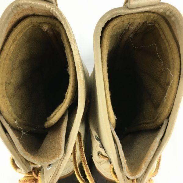 Vintage LACROSSE Vyrobeno v USA Velikost 24.5-25.0-25.5 Kožené Thinsulate Špičkové Sněhule Vložka Hnědá(POUŽITÝ)