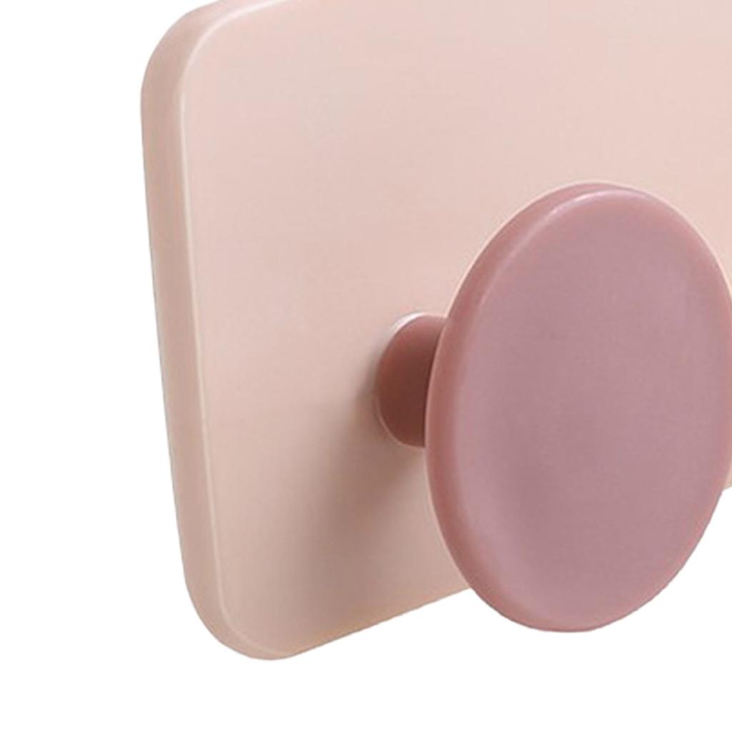 Plug Hook Punch Free Strong Adhesion Simple Appearance Wall Mounted Power Plug Holder for Bathroom