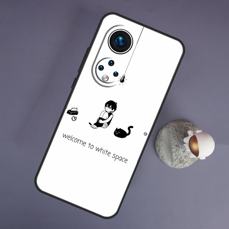 Omori Game For Huawei Honor Magic 5 Lite 70 50 X8 X9 a P20 P30 P40 P50 P60 Pro P Smart Nova 9 5T Case