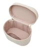 Maison de Fleur gesteppte Würfel-Umhängetasche mit Schleife, Damen, Rosa