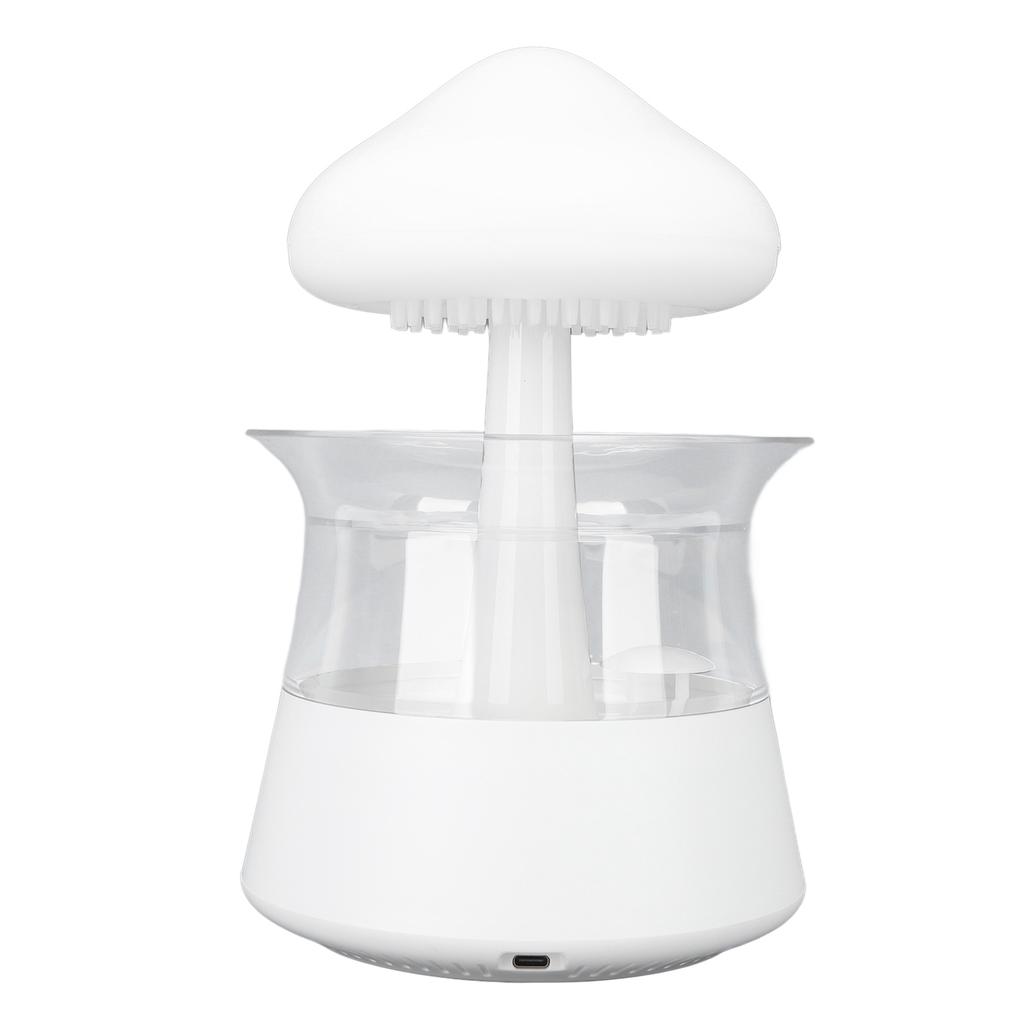 Rain Cloud Humidifier Water Drip 300ml Mushroom Rain Diffuser with 7 Colors for Sleeping Relaxing