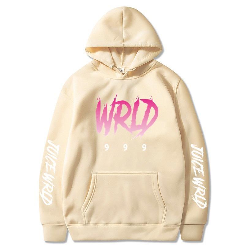 New hot sweater singer juice wrld print street popular men's and women's autumn and winter hoodie