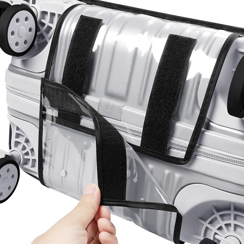 Biyoumei Luggage Protective Cover, Water-Resistant Suitcase Bag Strap, Thickened Wear-Resistant Travel Dust Cover, 20-Inch Trolley Case Cover
