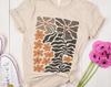 Boho Wildflower Unisex T-Shirt, Vintage Floral Design