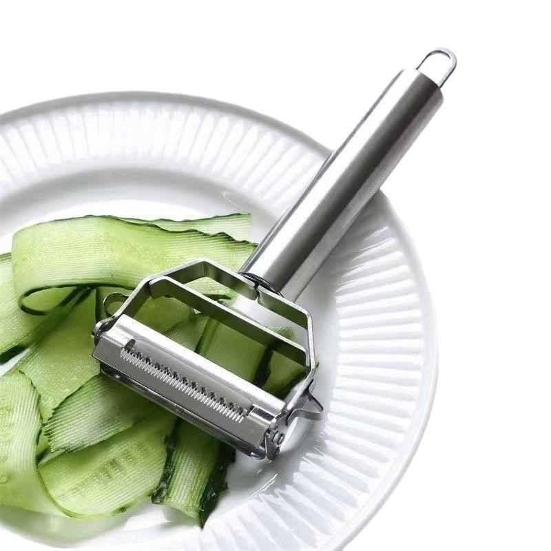 1pc High Quality Stainless Steel Potato Cucumber Carrot Grater Julienne Peeler Vegetables Fruit Peeler Vegetable Slicer