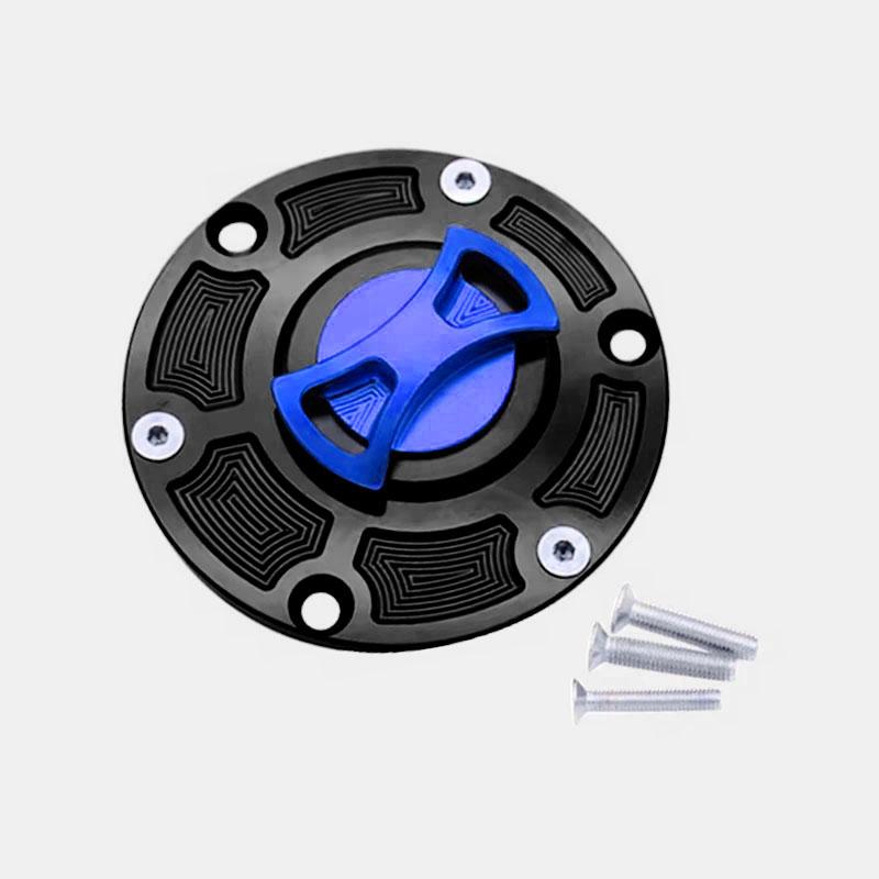 CNC Aluminum fuel tank cap cover For Kawasaki Ninja 250 300 EX250 EX300 ER250 ER300 Z250 Z300 Oil Cap Accessories