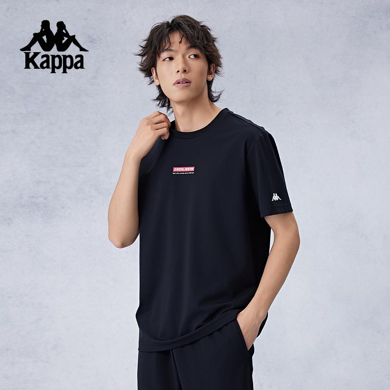 Kappa Back To Back T-shirt New Men's Sports and Leisure Short Sleeve Cool Round Neck Half Sleeve