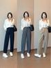 Spring & Autumn Classic Slim Straight-Leg Suit Trousers