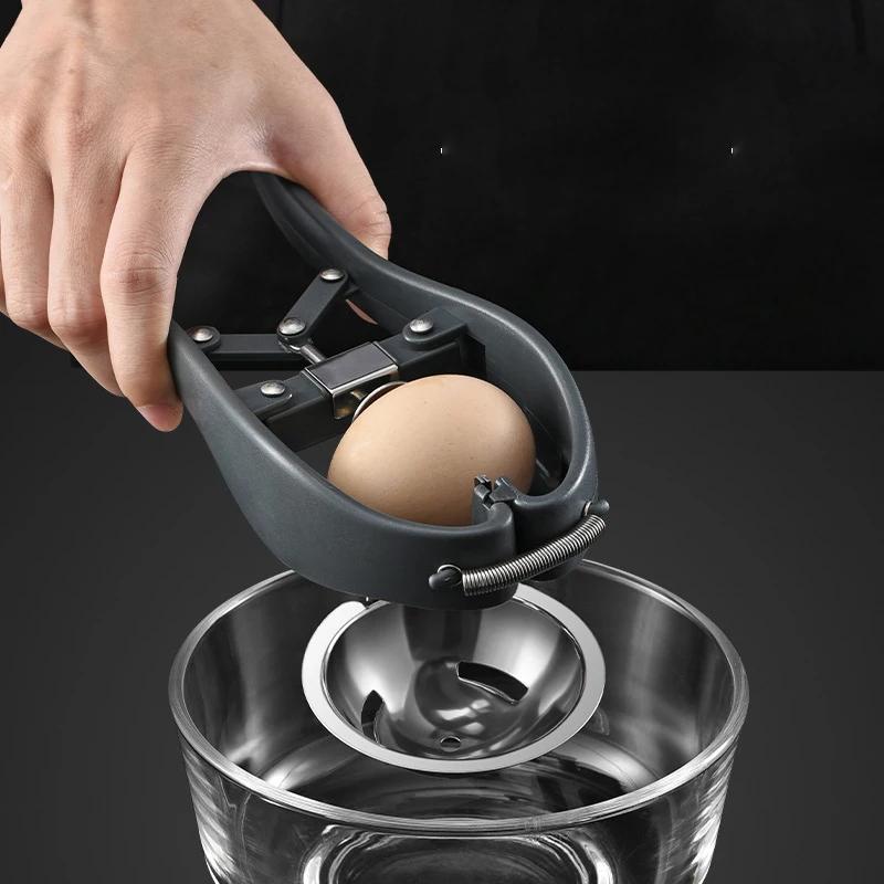 Egg Shell Breaker Egg Scissors Stainless Steel Eggshell Cutter Quail Egg Opener Egg Topper Cracker Separator For Kitchen Tool