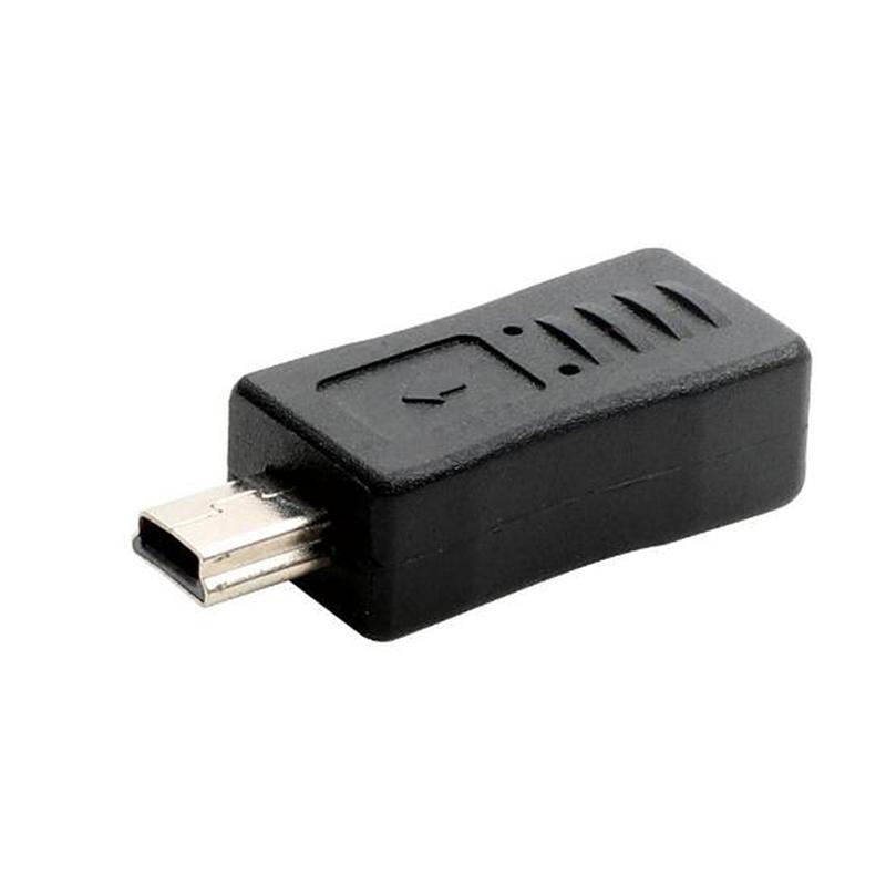 

Черный адаптер Micro USB (мама) на Mini USB (папа) Зарядное устройство Конвертер Адаптер One Size