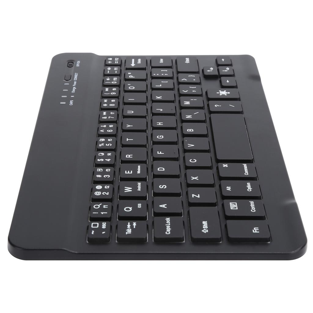 Bluetooth Keyboard Colorful Backlit USB Chargeable UltraThin Wireless for Smart Phones Tablets