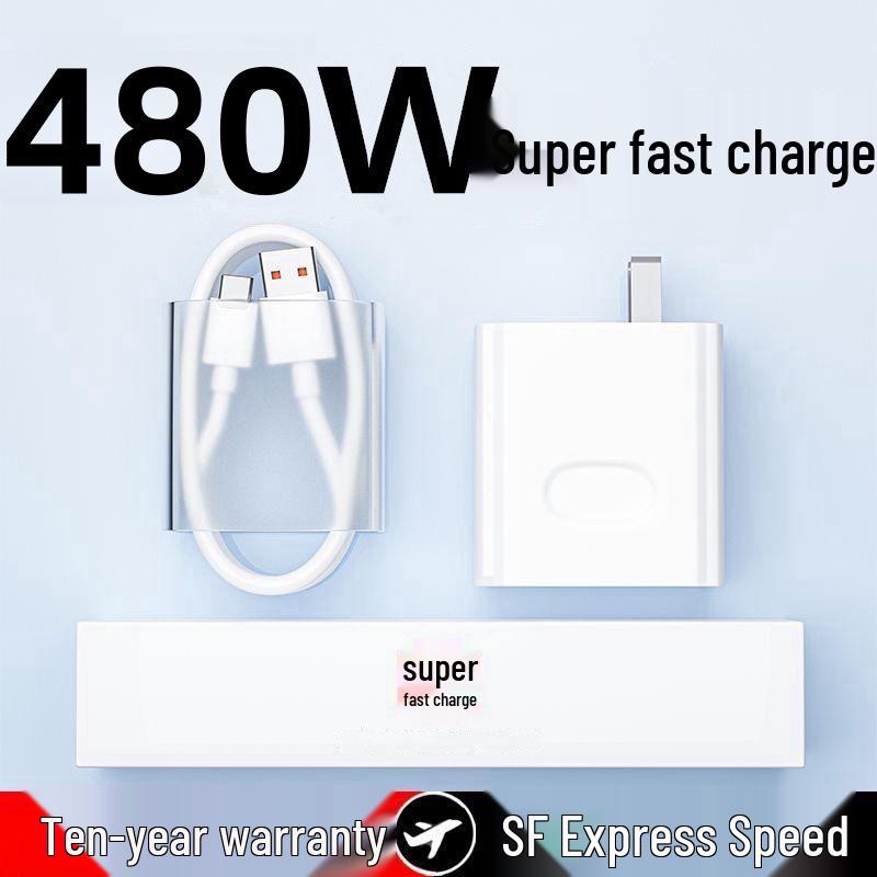 480W Super Fast Charger for OPPO, Honor, and Vivo Phones