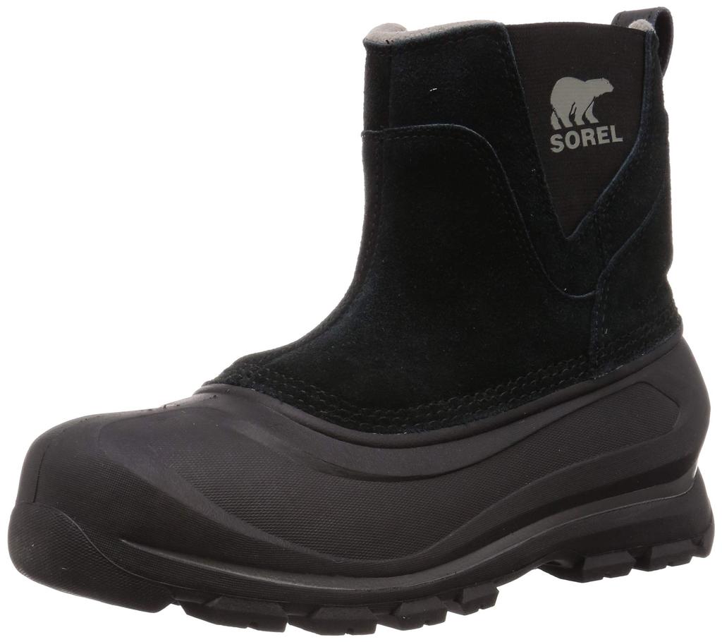 Sorel Baxton Snow Size NM2738 Pull-On Boots, Men's, 26cm, Black,