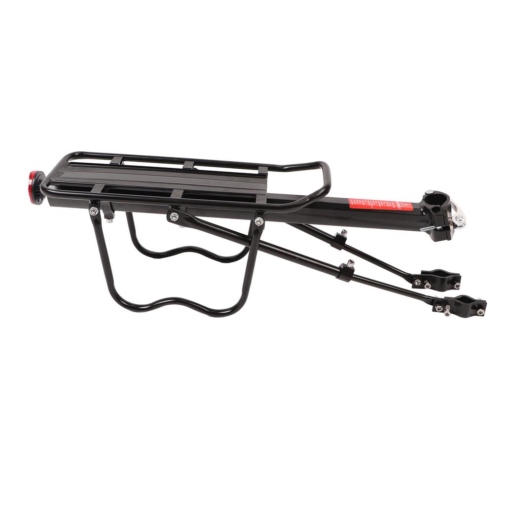 Bicycle Rear Rack Universal Semi Quick Release Lightweight Aluminum Alloy Plastic Bike Carrier Rack